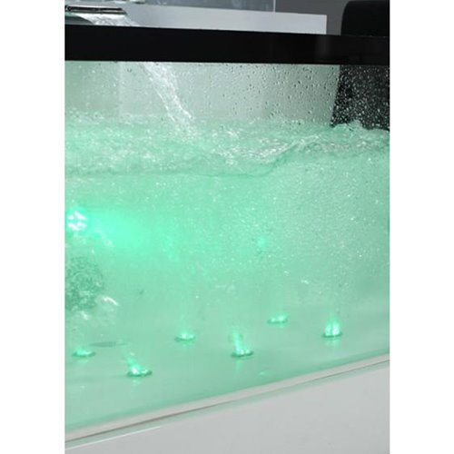 Wanna z hydromasażem i podgrzewaczem wody Fenix 606 180x120 cm L