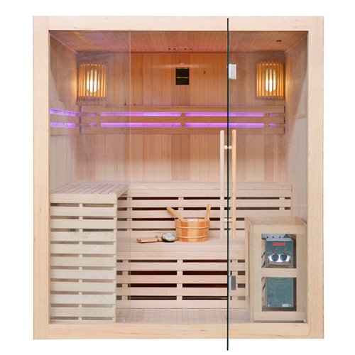 Sauna fińska 6 osobowa wysokotemperaturowa 6KW Harvia 180x160 cm Oslo5