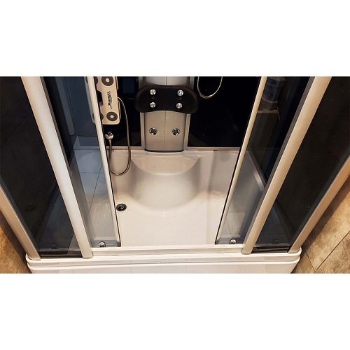 Kabina prysznicowa z hydromasażem i sauną 120x80 7716S