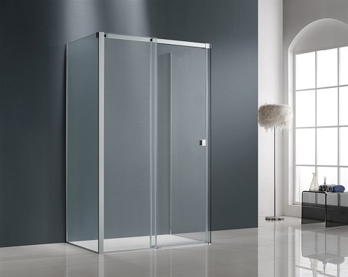 Kabina prostokątna trójścienna 120X90 Kassari Lewa