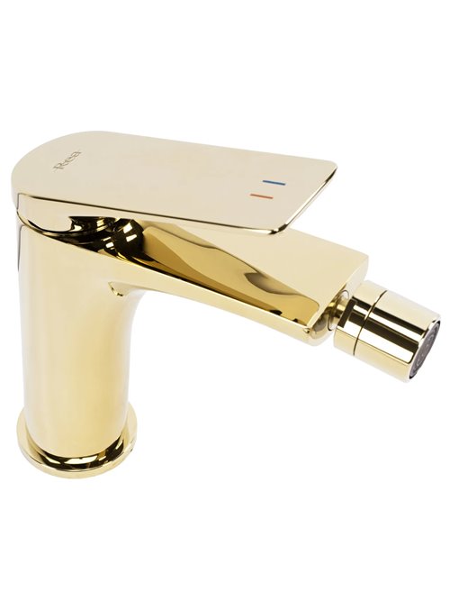 Złota bateria bidetowa Avalon Rea