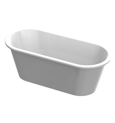 Wanna wolnostojąca biały połysk, Marble+ Paris 156 BP