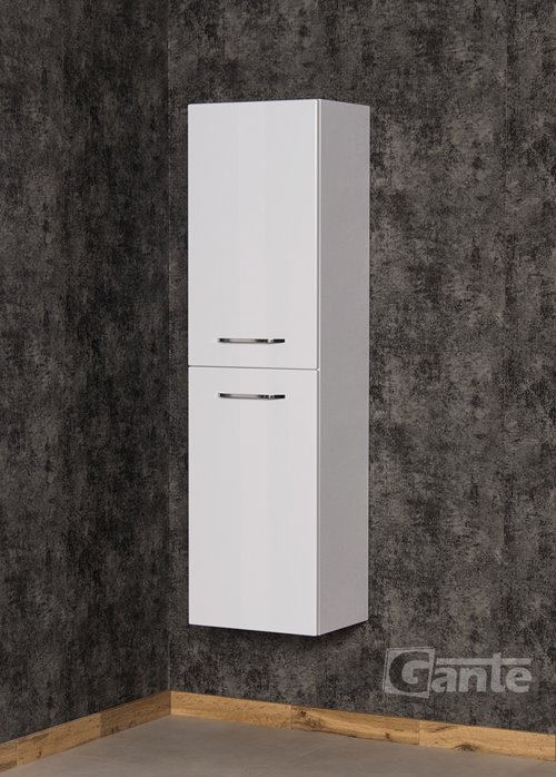 Słupek łazienkowy wiszący wysoki 143,5x40 SETTO MODULO kolor biały połysk