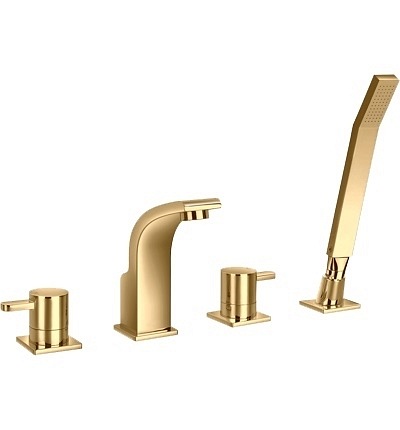 Bateria wannowa, 4-otworowa złota Darling DA5032GL Omnires