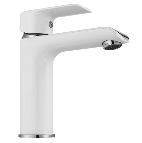 Bateria umywalkowa niska Bloom White Chrom Rea
