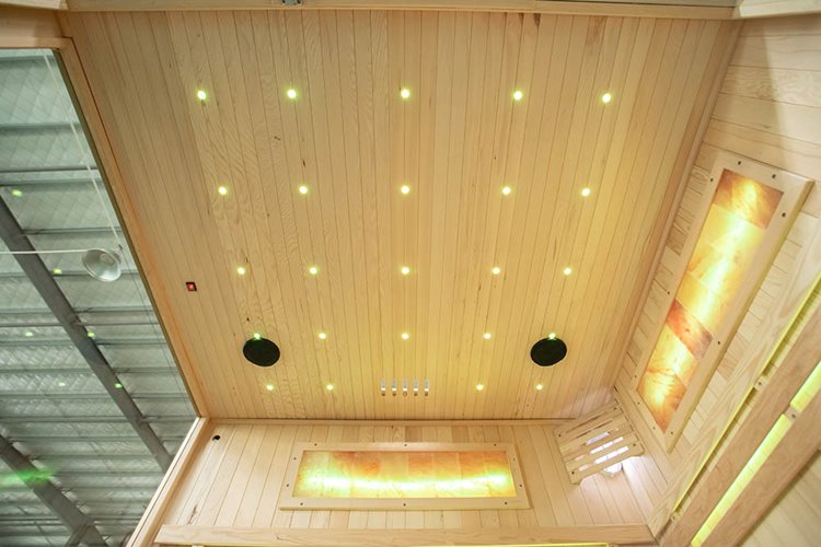 Sauna sucha fińska piec 6 KW Harvia BC60 + kamień solny 180X160X200CM MO-EA4-II Mazur
