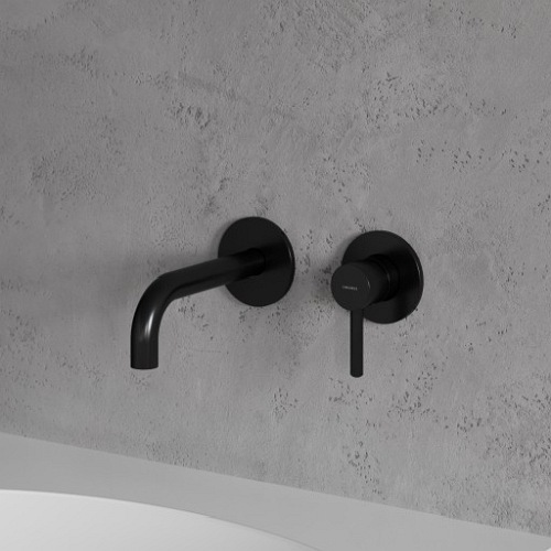 Bateria umywalkowa podtynkowa Y1215HBL Omnires Y czarna