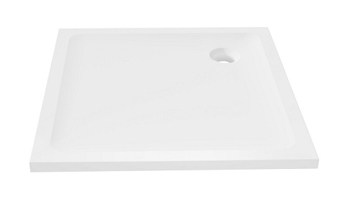 Mild New Trendy B-0625 niski brodzik prysznicowy kwadratowy 80x80 cm gładki
