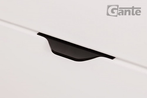 Biała matowa szafka łazienkowa z umywalką 100 cm Victa Gante