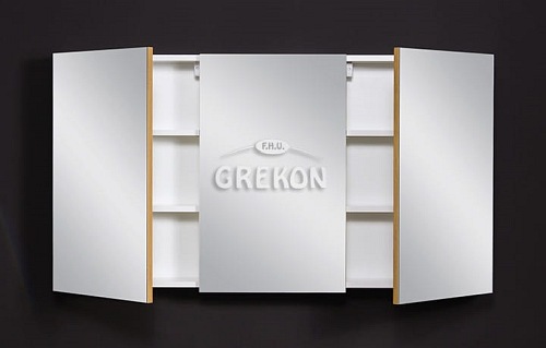 Szafka łazienkowa z lustrem 120x65 seria Fokus NE