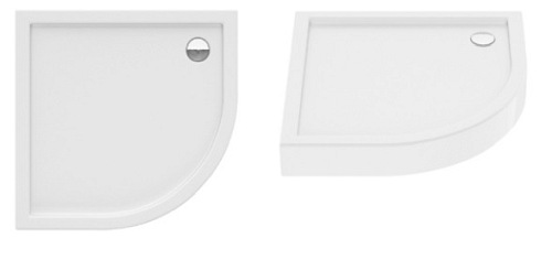 Brodzik półokrągły 90x90 New Trendy Columbus B-0410