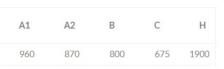 Kabina przyścienna czarny profil 100x80 BK501XTK+