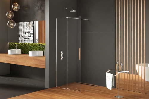 Smart New Trendy ruchoma ścianka prysznicowa walk in 120 cm EXK-4089