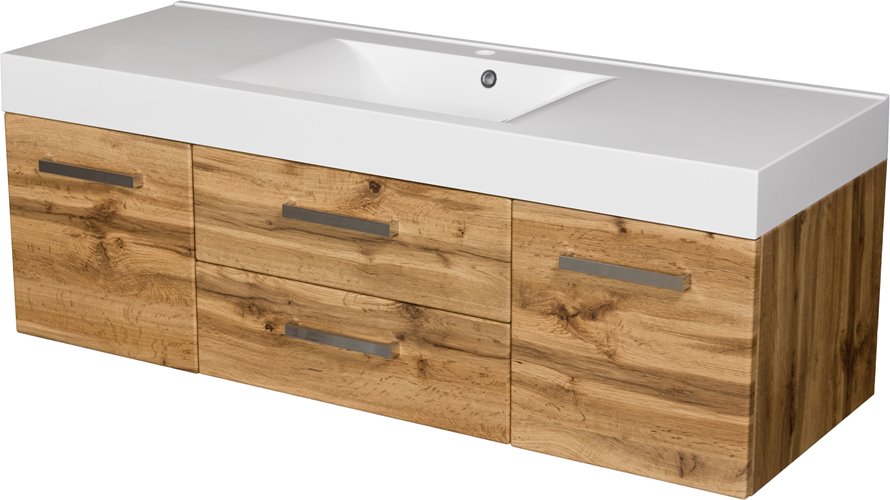 Szafka wisząca z umywalką 140/50/C2 Nela seria Fokus NE