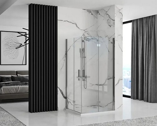 Kabina prysznicowa drzwi składane 80x80 Molier Double Rea