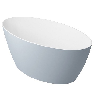 Wanna wolnostojąca z lanego marmuru, Marble+ Siena WW BSP