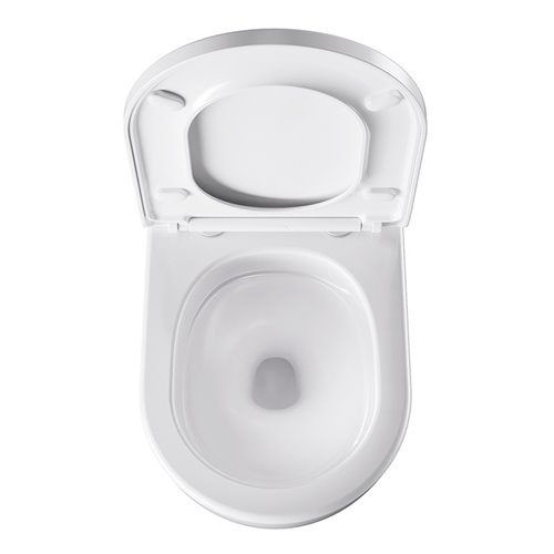 Biała miska wc wisząca Rimless Nero Tornado NERO-WH-02 Hydrosan