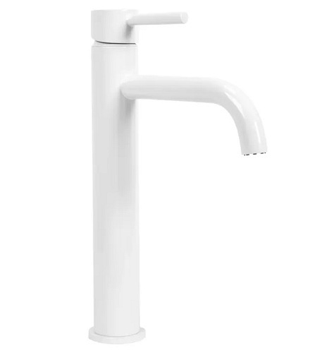 Bateria umywalkowa wysoka Lungo White Rea