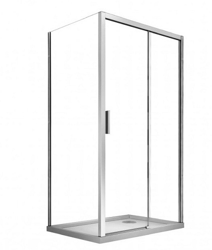 Kabina prysznicowa drzwi rozsuwane 100x90 cm Actis Besco