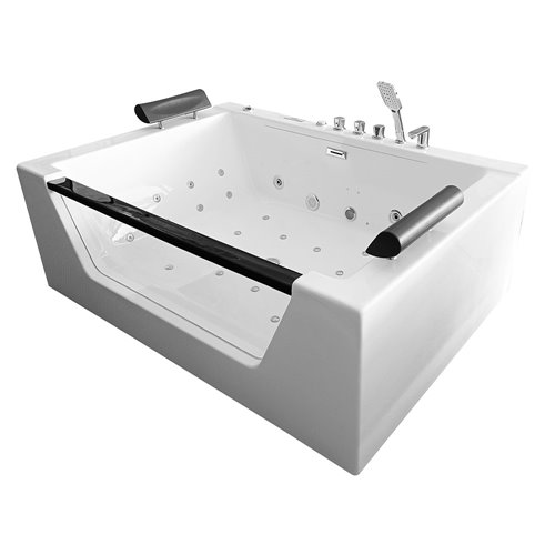 Wanna spa z hydromasażem prostokątna 170x120 cm MO-0074 zdjęcie 3