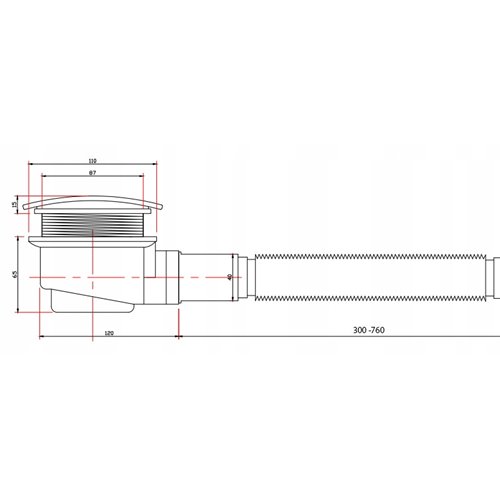 Brodzik kwadratowy slim 80x80 ST02A biały