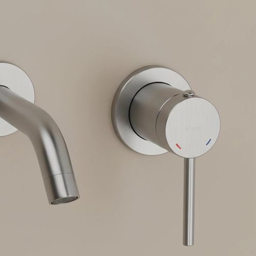 Bateria umywalkowa podtynkowa box Rea Clif Inox