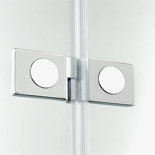Drzwi prysznicowe składane 100 cm prawe D-0152A/D-0095B New Soleo zdjęcie 5