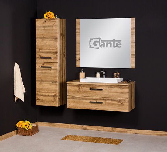 Szafka wisząca z umywalką 100/39/2 FKS seria Fokus NE