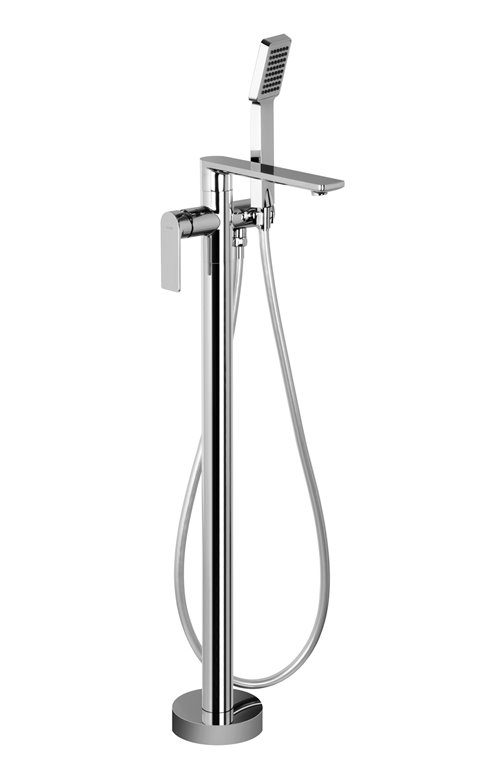 Chromowana bateria wannowa wolnostojąca CMB7159CH Trino Corsan