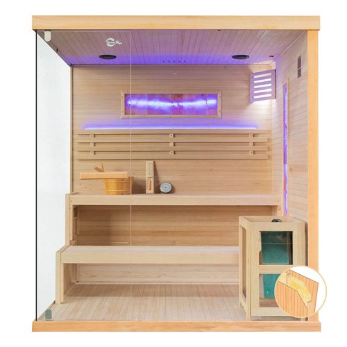 Sauna sucha fińska piec 8 KW Harvia BC80 180X160X200CM MO-EP4SP XL Mazur