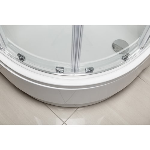 Kabina prysznicowa z wysokim brodzikiem 80x80 Aruba GL Kerra