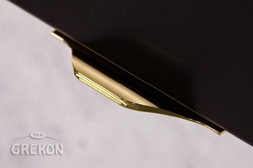 Czarna szafka łazienkowa wisząca 60x72 Victa Gante