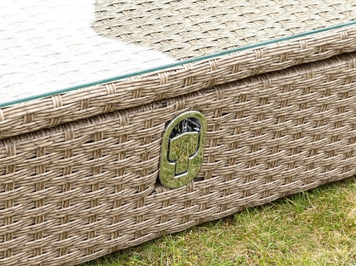 Zestaw mebli ogrodowych z technorattanu Malta Loge Garden