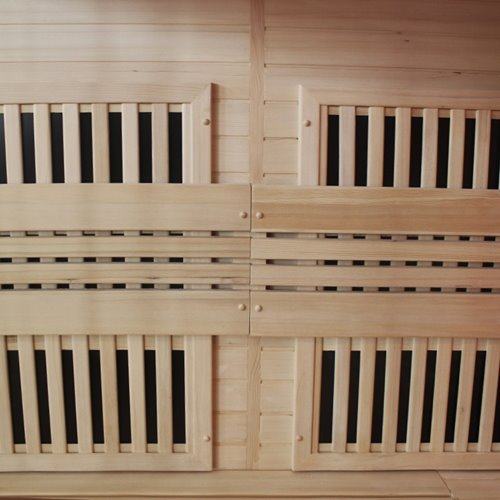 Sauna Combo na podczerwień + fińska 6-osobowa 200x160 cm Helsi2 8KW