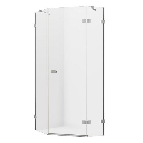 Kabina pięciokątna 100x80 EXK-3891 Avexa New Trendy Chrom