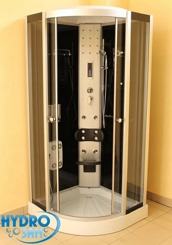 Kabina prysznicowa z hydromasażem i sauną 90x90 Marta