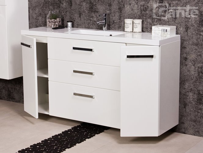 Szafka wisząca z umywalką 140/39/C3 Clever seria Fokus B