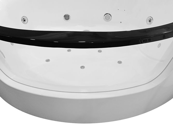 Wanna z hydromasażem narożna 150x150 cm MO-0073