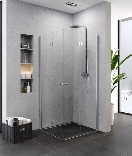 Kabina prysznicowa drzwi składane 90x80 Superia New Trendy K-0740