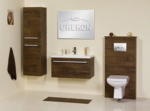 Kompletna zabudowa stelaża podtynkowego WC seria Fokus AD