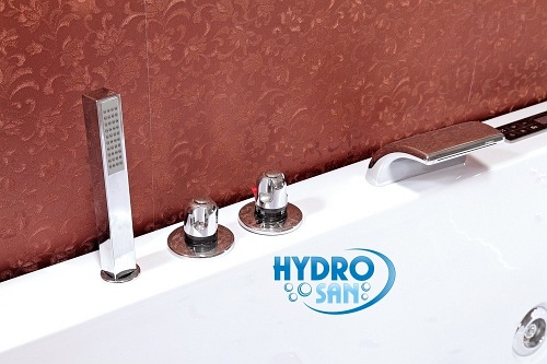 Wanna z hydromasażem Suprema 664 185x110