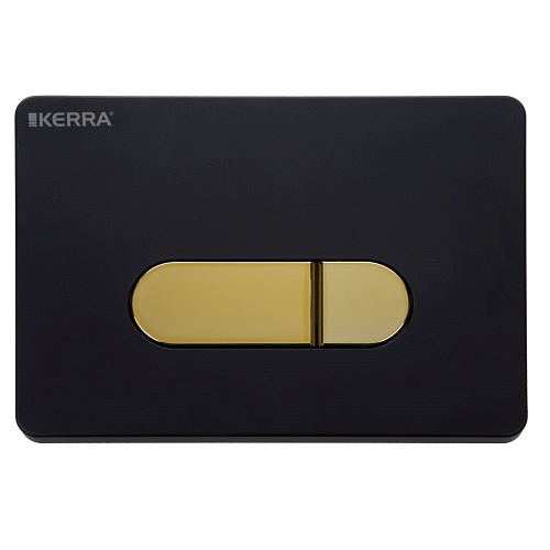 Przycisk do stelaża K-50 Slim Pacific Czarno Złoty