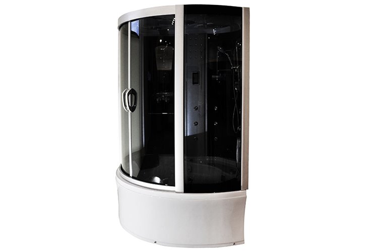 Duża kabino wanna Spa z hydromasażem 150x150 cm MO-08150