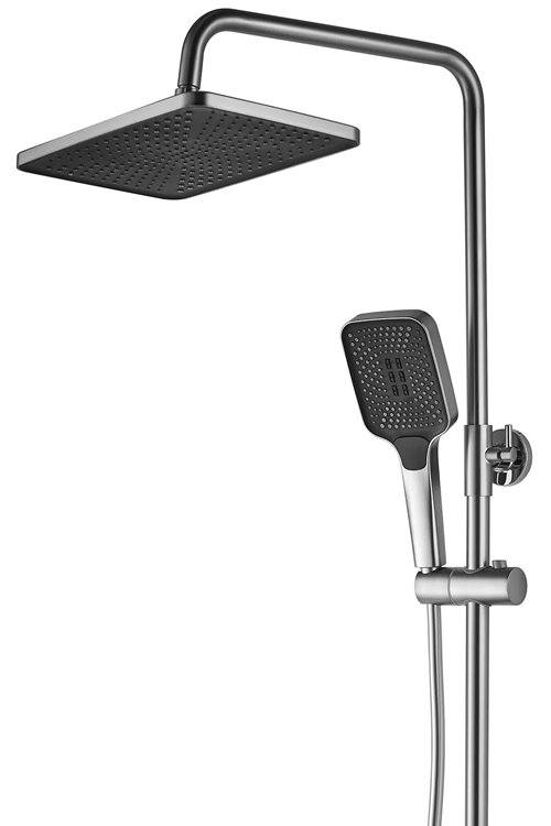 Inox zestaw prysznicowy z wylewką i termostatem Rob Rea