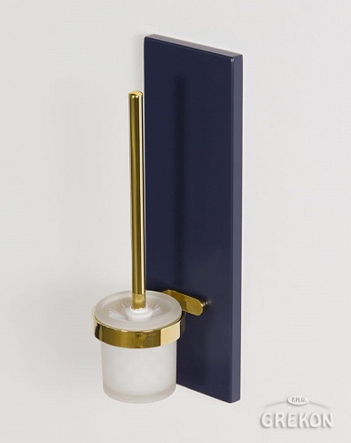 Szczotka wc wisząca złota Belli Gold G