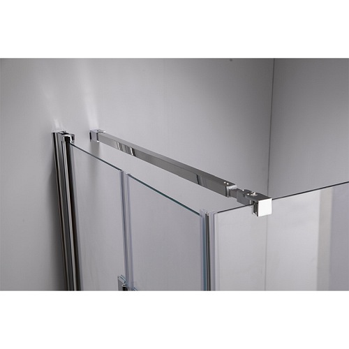 Kabina prysznicowa drzwi składane pojedyncze kwadratowa 80x80 KZ1180A