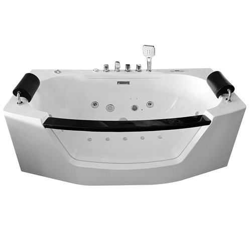 Wanna spa z hydromasażem przyścienna 170x85 cm MO-0075 zdjęcie 4