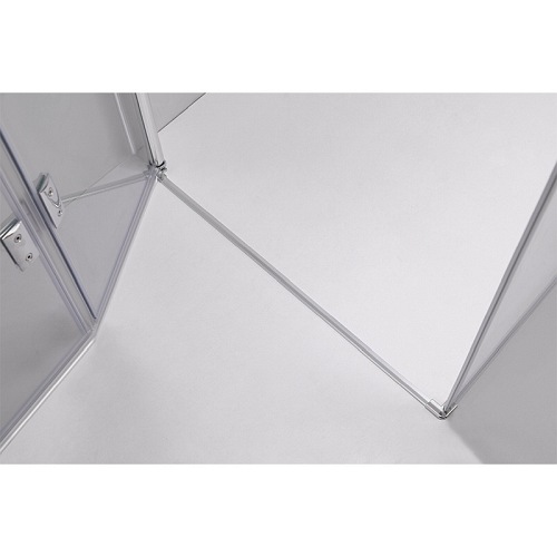 Kabina prysznicowa drzwi składane pojedyncze kwadratowa 80x80 KZ1180A