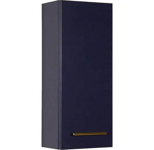 Szafka wisząca niska granatowy mat 30x72 cm Belli Gold Gante