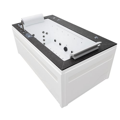 Wanna z hydromasażem prostokątna 180x100 cm Boston 926B Hydrosan